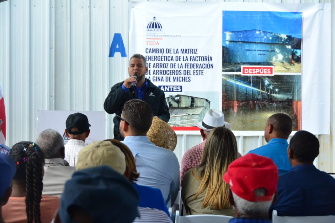 FEDA desarrolla sector arrocero de Miches con inversión de RD$37 millones