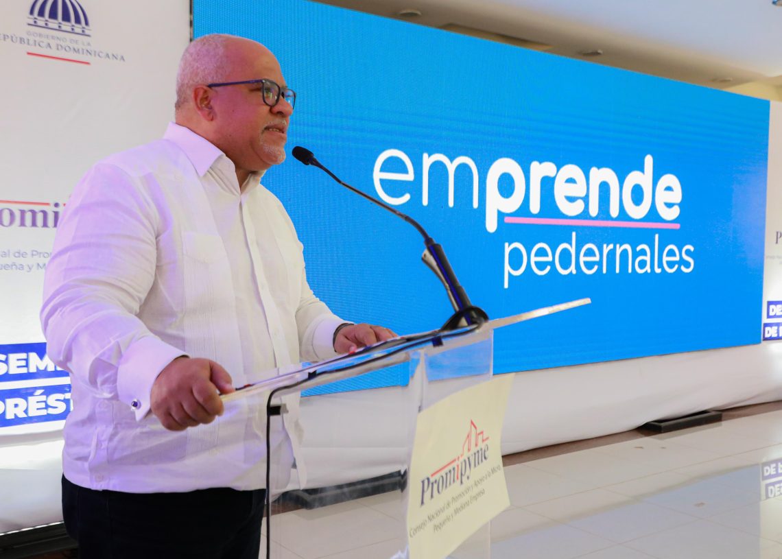 Promipyme presenta "Emprende Pedernales" con una cartera de créditos de RD$150 millones