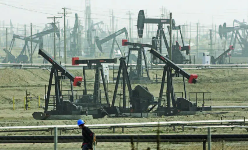 El petróleo de Texas baja un 0,38 %, a 86,58 dólares el barril