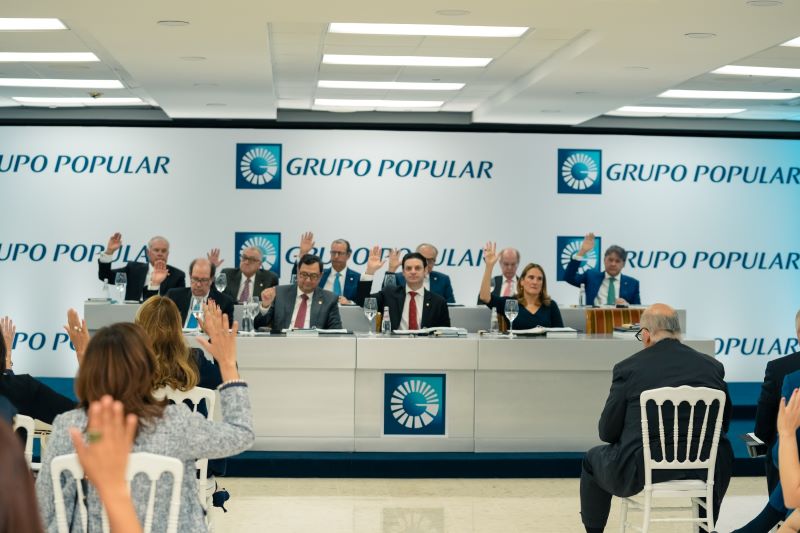 Grupo Financiero Popular celebra su asamblea de accionistas