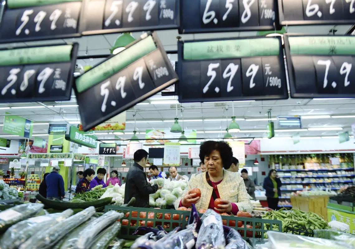 El IPC chino repuntó un 0.3% en abril