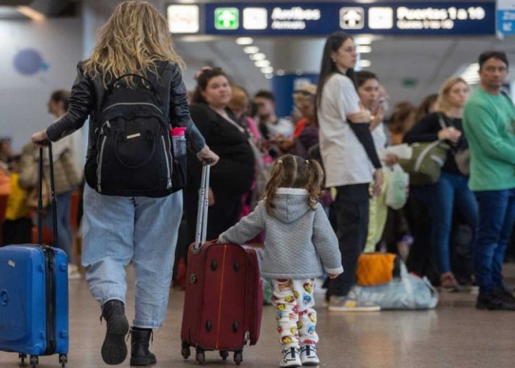 Las visitas de extranjeros a Argentina cayeron un 30.7% en abril Las visitas de extranjeros a Argentina cayeron un 30.7% en abril