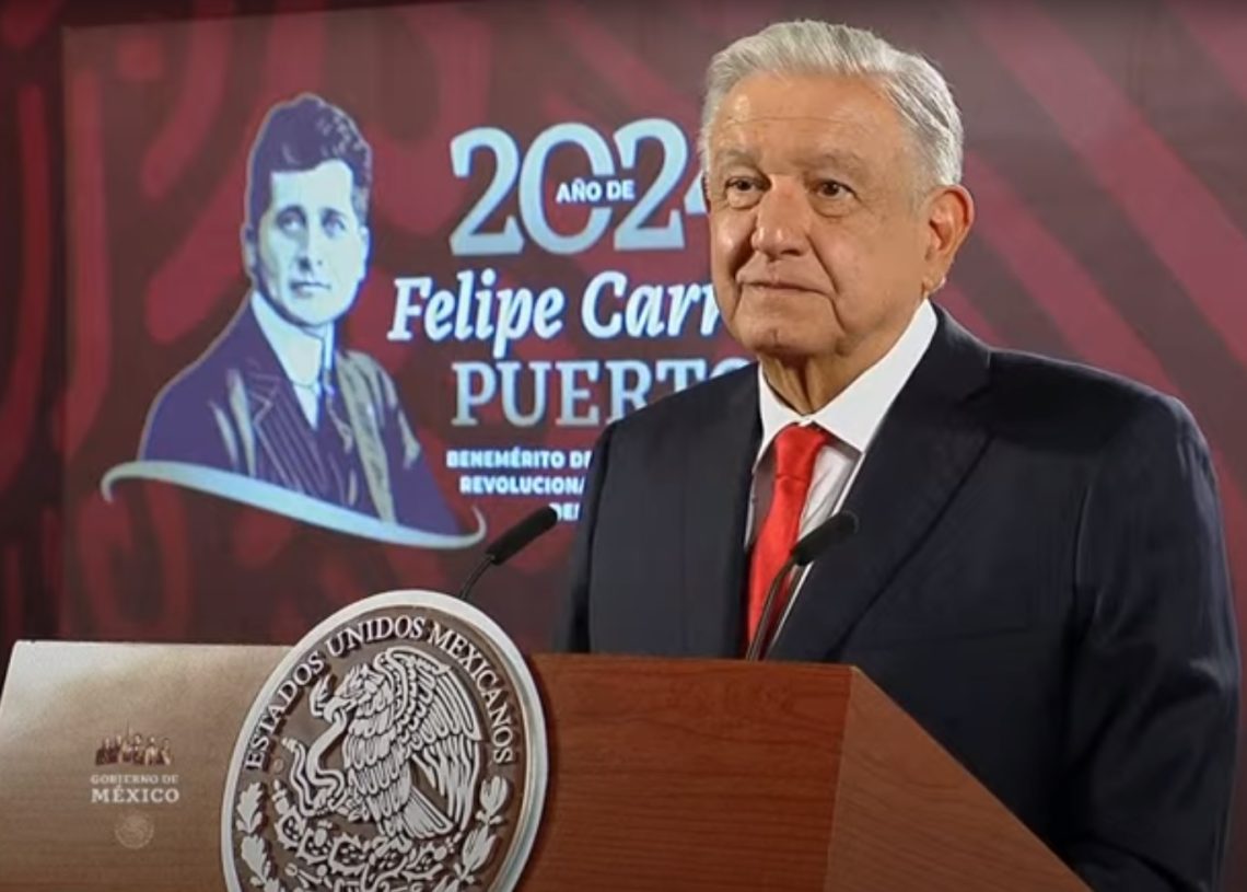 Presidente de México afirma dejar “finanzas sanas” a Sheinbaum para que no pida prestado al FMI