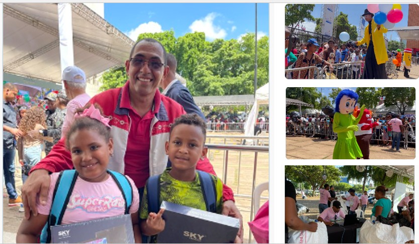 Mochilas por botellas plásticas y pisos de tierra por cemento