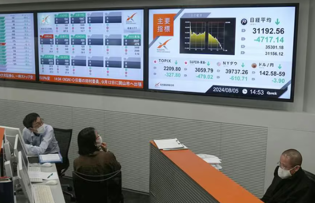 Bolsa de Japón registró peor caída desde 1987 y afectó a mercados del mundo