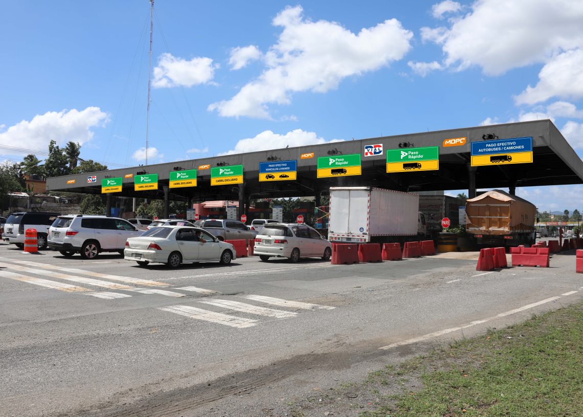 Costo del peaje de autopista Duarte subirá a RD$100.00 desde febrero 2025