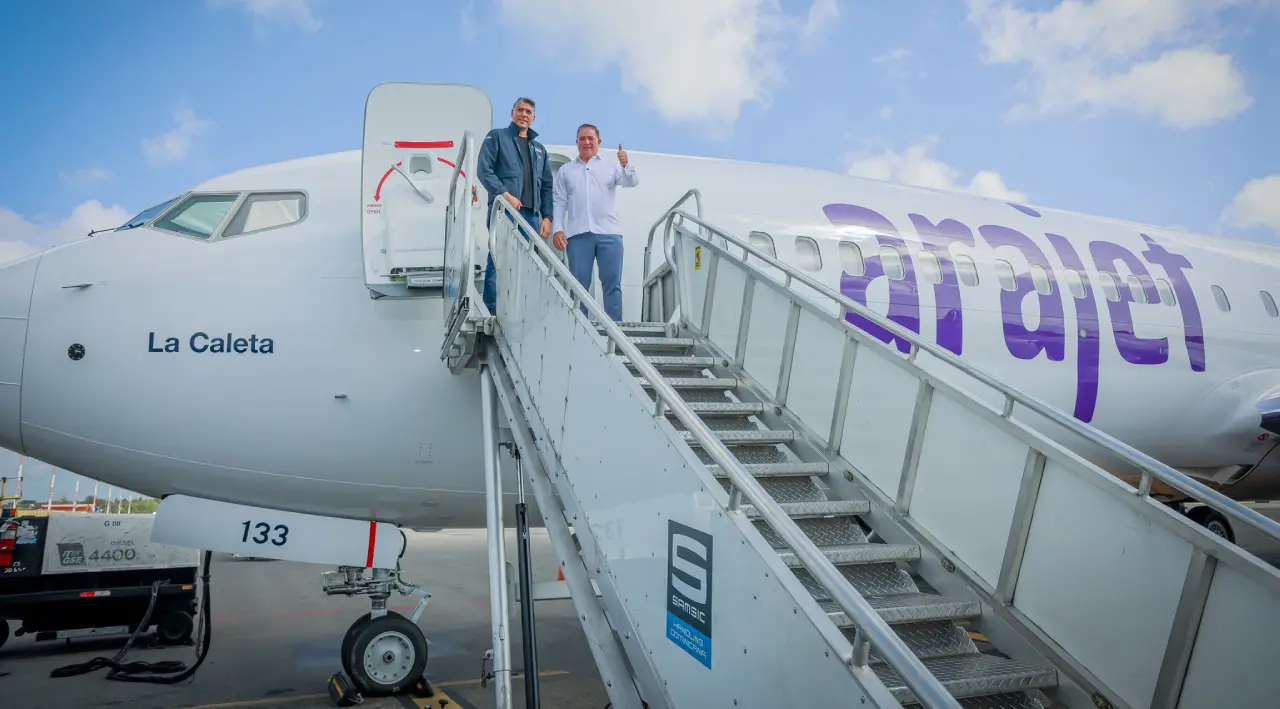 Arajet anuncia nuevas rutas a EE.UU.