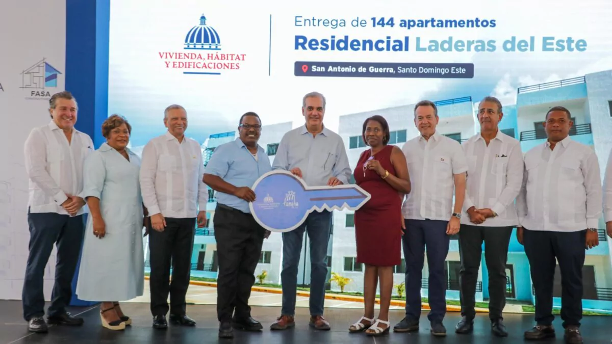 Banreservas financia 144 apartamentos entregados por el presidente Abinader en Laderas del Este