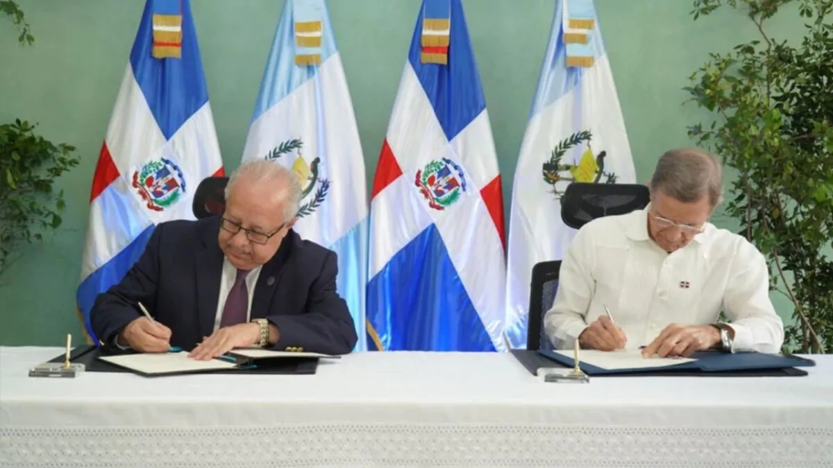 República Dominicana y Guatemala acuerdan fortalecer la cooperación económica