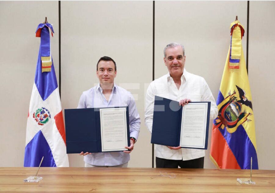 Ecuador y República Dominicana deciden iniciar negociaciones para un acuerdo comercial parcial