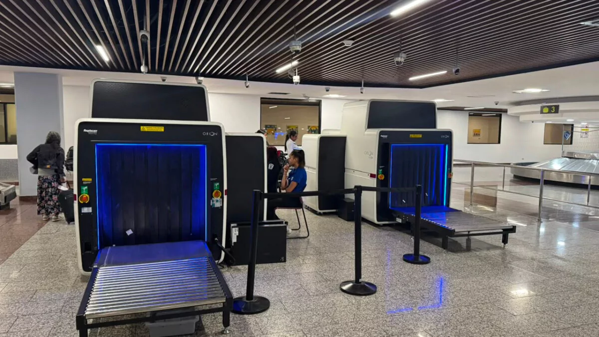 Aeropuerto Las Américas instala máquinas de rayos X para agilizar inspección Aeropuerto Las Américas instala máquinas de rayos X para agilizar inspección